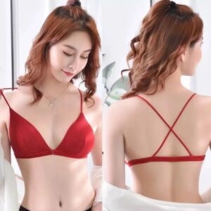 V Neck Front Hook Bra